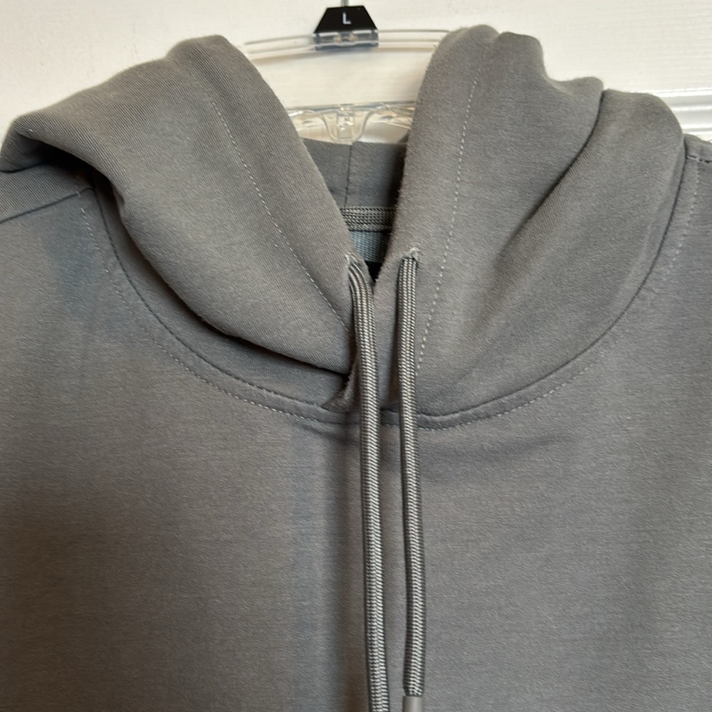 Cuts Clothing Greenish Gray Hooded Sweatshirt - Picture 2 of 9